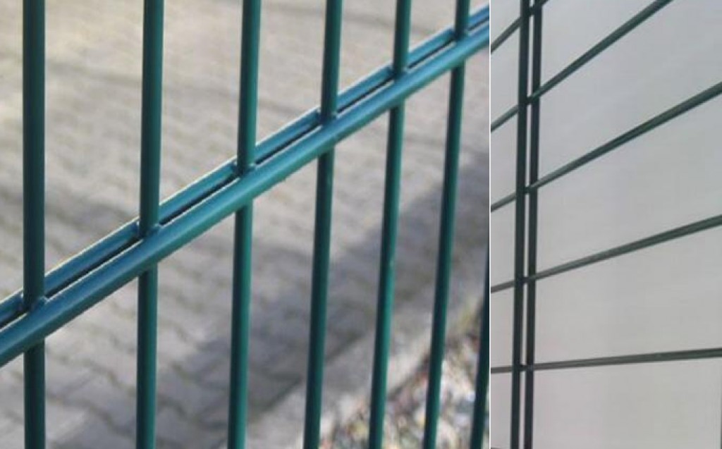double wire fence