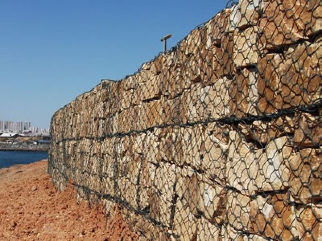 Import Export Anping County Gabion  Retaining Wall 