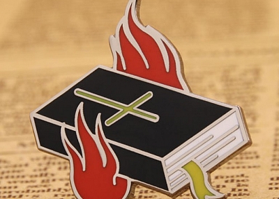 Bible Enamel Lapel Pins