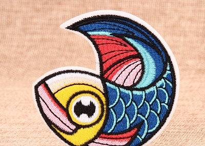 Colorful Fish Custom Patches