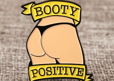 Booty Positive Lapel Pins