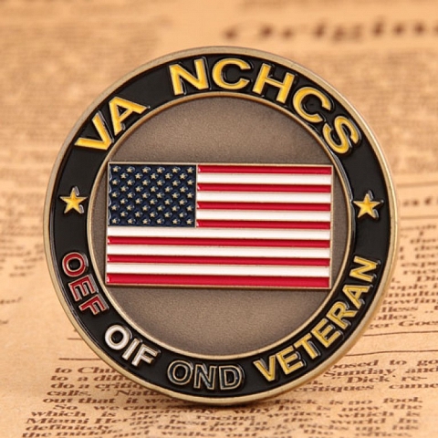 Military Challenge Coins | VA NCHCS Veteran Challenge Coins