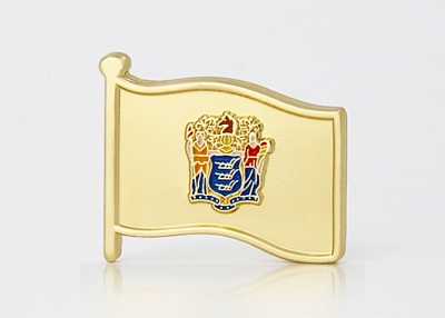 New Jersey State Flag Pins