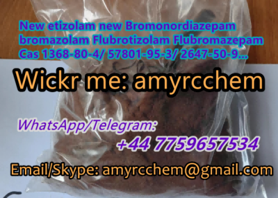 Bromazolam Flubrotizolam Flubromazepam buy Cas 1368-80-4/57801-95-3/2647-50-9 powder China wholesale