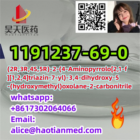 (2R,3R,4S,5R)-2-(4-Aminopyrrolo[2,1-f][1,2,4]triazin-7-yl)-3,4-dihydroxy-5-(hydroxymethyl)oxolane-2-