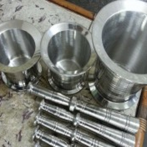 Steel Pestles & Mortars