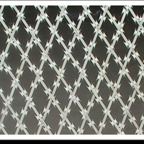 Flat Razor Wire Fence