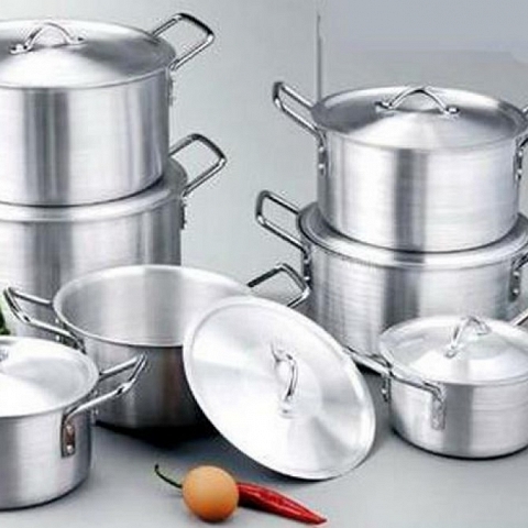 Eco-Friendly Stainless Steel & Aluminium Cookware