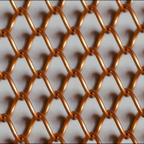 Copper Mesh Curtains