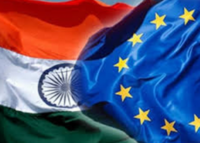 India – EU tech trade vs. China – Africa tech trade.
