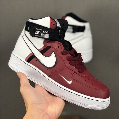 Nike Air Force 1 Shoes For Women/Men in Gray