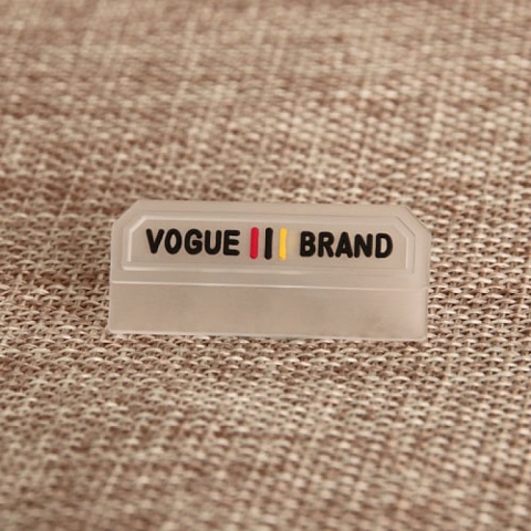 Vogue Brand PVC Label
