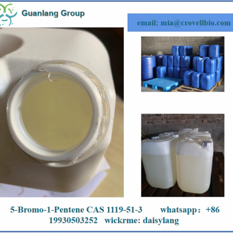 5-Bromo-1-Pentene CAS 1119-51-3 supplier in China( whatsapp +86 19930503252 