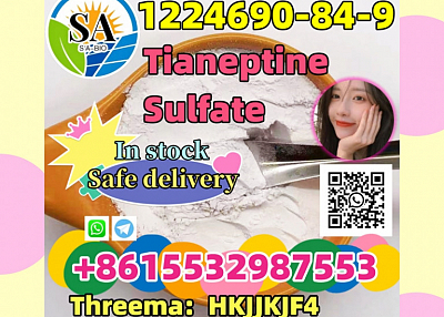 CAS 1224690-84-9 Tianeptine sulfate In stock ( Whatsapp:+8615532987553 )
