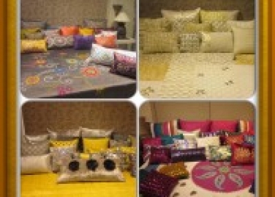 Bed and table linen, decorative home accessories