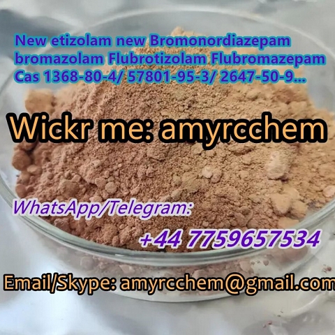 buy Bromazolam Flubrotizolam Flubromazepam powder for xanax maken Wickr:amyrcchem