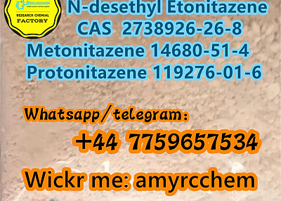 opioids N-desethyl Etonitazene Cas 2738926-26-8 buy Protonitazene Metonitazene 