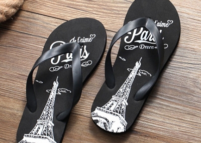 customized flip flops