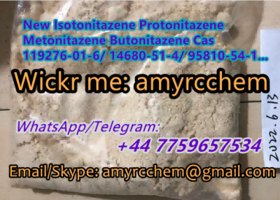 Protonitazene Metonitazene Butonitazene Cas 119276-01-6/14680-51-4/95810-54-1 Wickr:amyrcchem