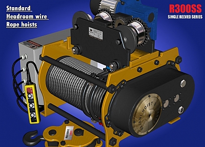 Electric Wire rope hoist and cranes