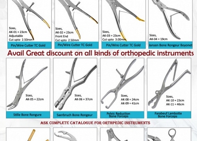 Supplying all kinds of Orthopedic Instruments