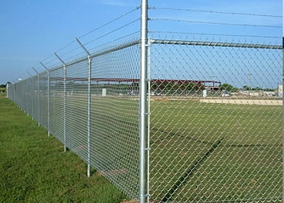 Galvanized and PVC Coated Chain Link Mesh