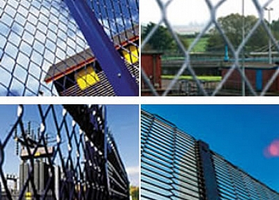 Expanded Metal Fence