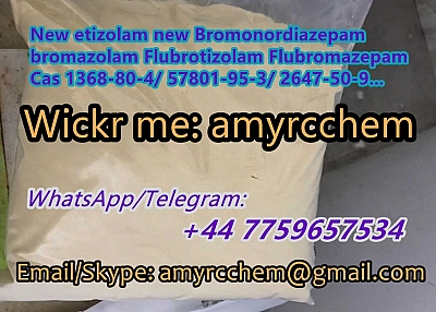 Safe delivery Strong Benzos Benzodiazepine buy Bromazolam Flubrotizolam Flubromazepam powder for xan