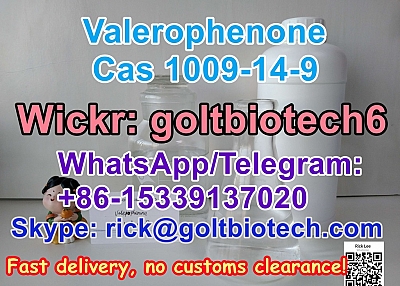 Valerophenone butyl phenyl ketone Cas 1009-14-9 