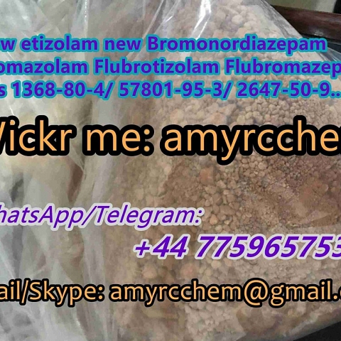 buy Bromazolam Flubrotizolam Flubromazepam powder for xanax maken Wickr:amyrcchem