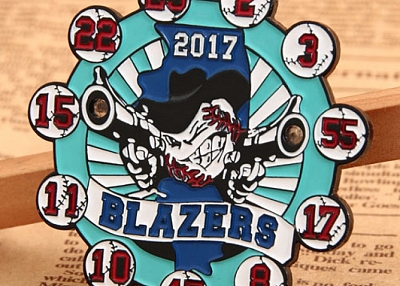 Blazers Baseball Pins