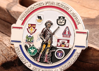 Custom Challenge Coins | 96th Troop Command Challenge Coins