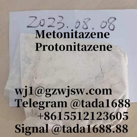 Metonitazene  cas 14680-51-4 protonitazene  cas 119276-61-6 Flubromazepam    wj1@gzwjsw.com  Telegra