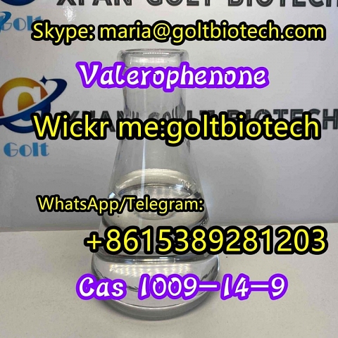 Valerophenone Cas 1009-14-9 Pyrrolidine China supplier Wickr:goltbiotech