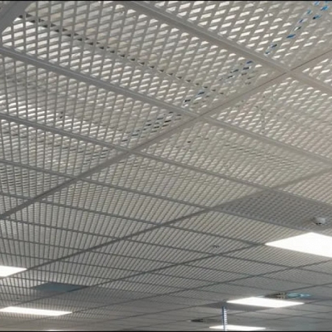 Expanded Metal Ceiling