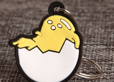 Gudetama PVC Keychain