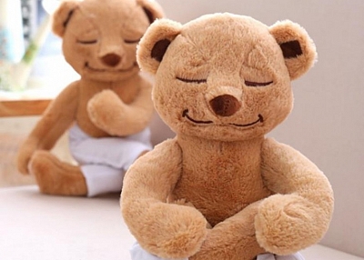   YOGA BEAR STUFFED ANIMAL