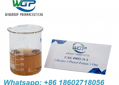 China Factory Supply Liquid 2-Bromo-1-Phenyl-Pentan-1-One CAS 49851-31-2 with High Quality