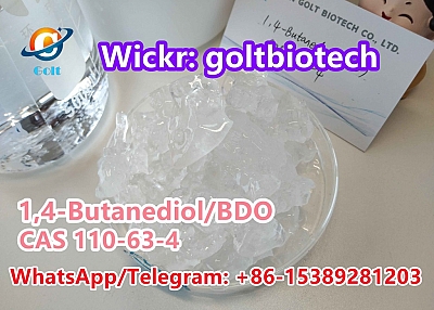 Factory Bulk supply 1,4-Butanediol Cas 110-63-4 wholesale price Wickr:goltbiotech