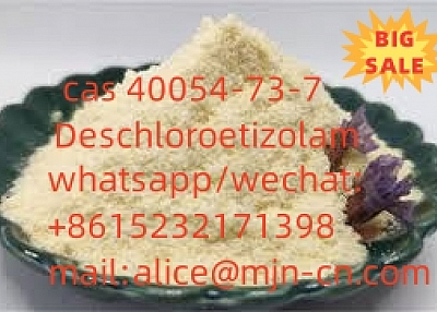 wholesale price cas 40054-73-7 Deschloroetizolam whatsapp:+86 15232171398