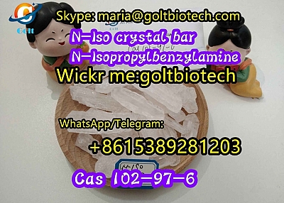 N-Isopropylbenzylamine CAS 102-97-6 crystal bar for sale China suppliers Wickr:goltbiotech