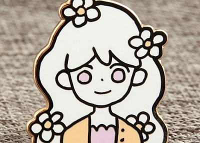 Custom Doll Enamel Pins