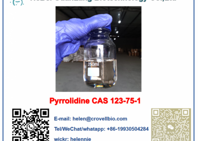 Pyrrolidine CAS 123-75-1 Manufacturer in China WhatsApp/Wechat/Phone:+8619930504284