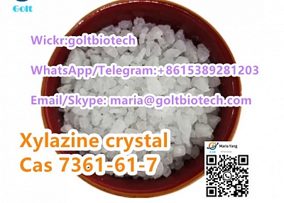 100% pass customs Xylazine crystal powder supplier Whatsapp +8615389281203