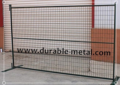 PVC Powder Coated Portable Fence Panel