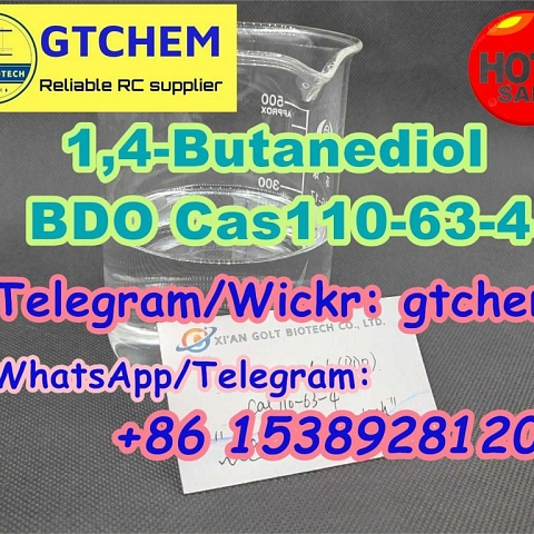 1,4 bdo 1,4 Butanediol 1 4 bdo Cas 110-63-4 liquid for sale Telegram:gtchem