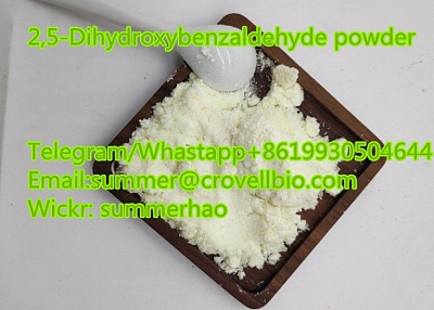 2,5-Dihydroxybenzaldehyde powder supplier factory in China with safe shipping  Telegram/Whastapp+861