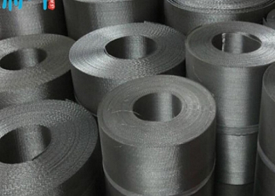 REVERSE DUTCH WEAVE WIRE CLOTH USED IN RIBBON STYLE CONTINUOUS SCREEN CHANGERS