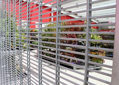 Heavy-duty 358 Security Fence - Unique Double Vertical Wire