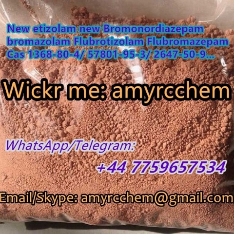 buy Bromazolam Flubrotizolam Flubromazepam powder for xanax maken Wickr:amyrcchem